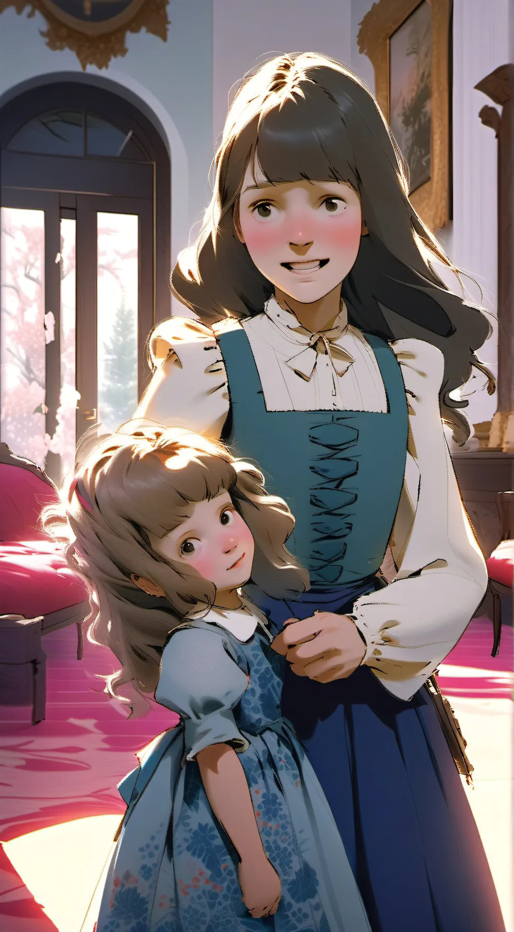 ai character: lilly background