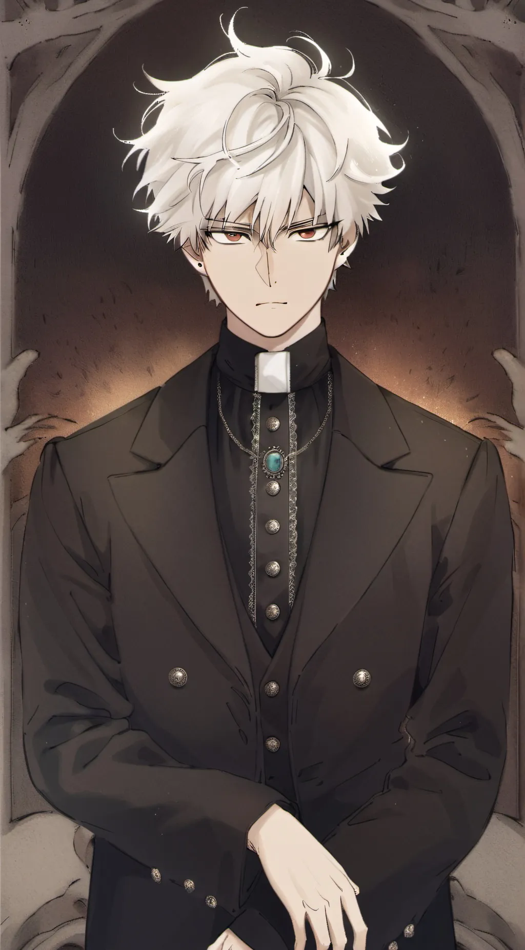 ai character: ‡Katsuki Bakugou‡ background