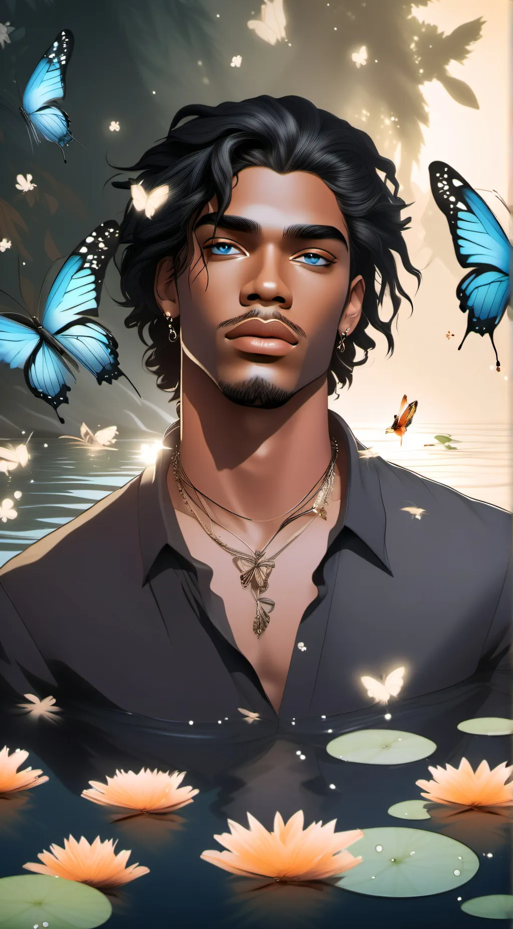 ai character: Kai  background