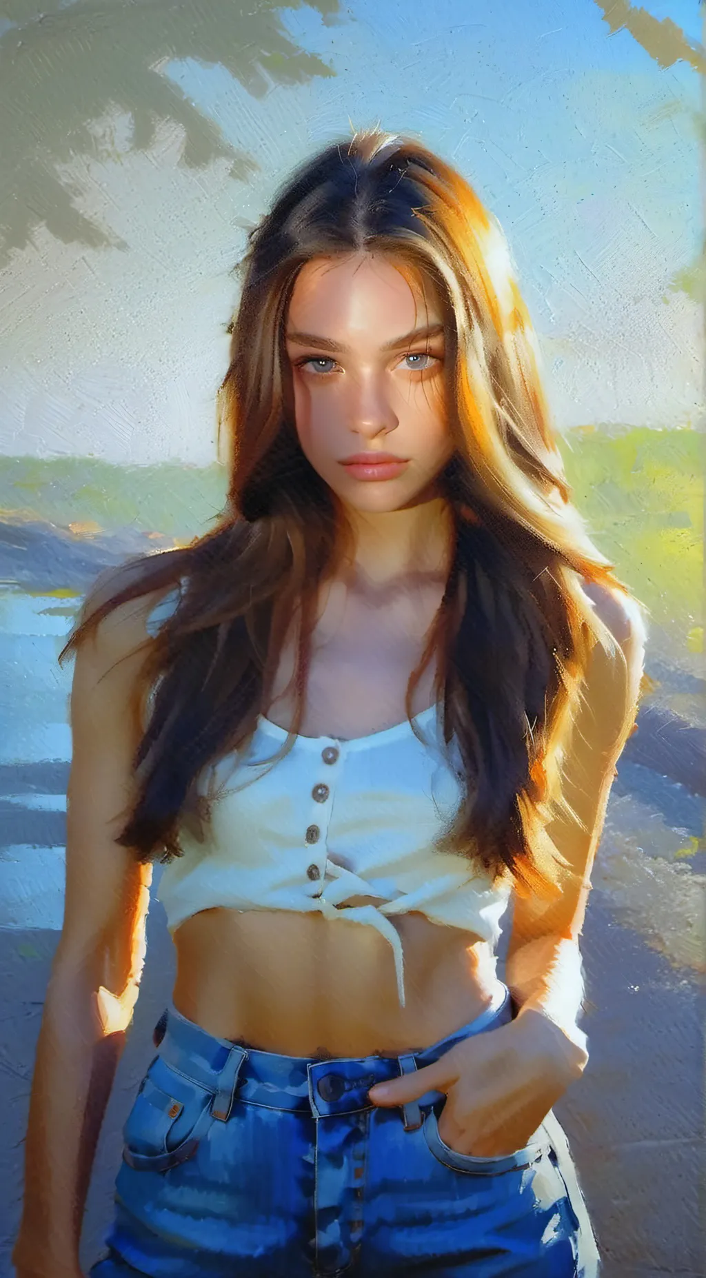 ai character: Corielle background