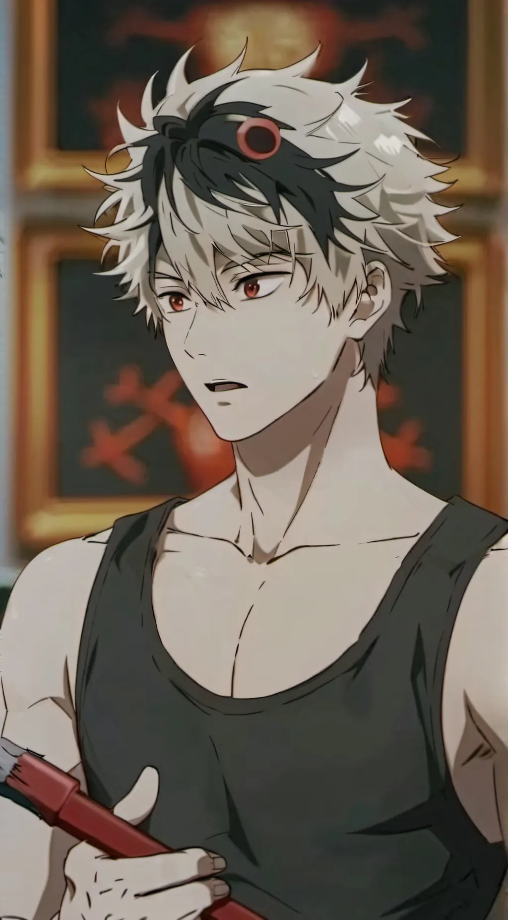 ai character: Bakugo background