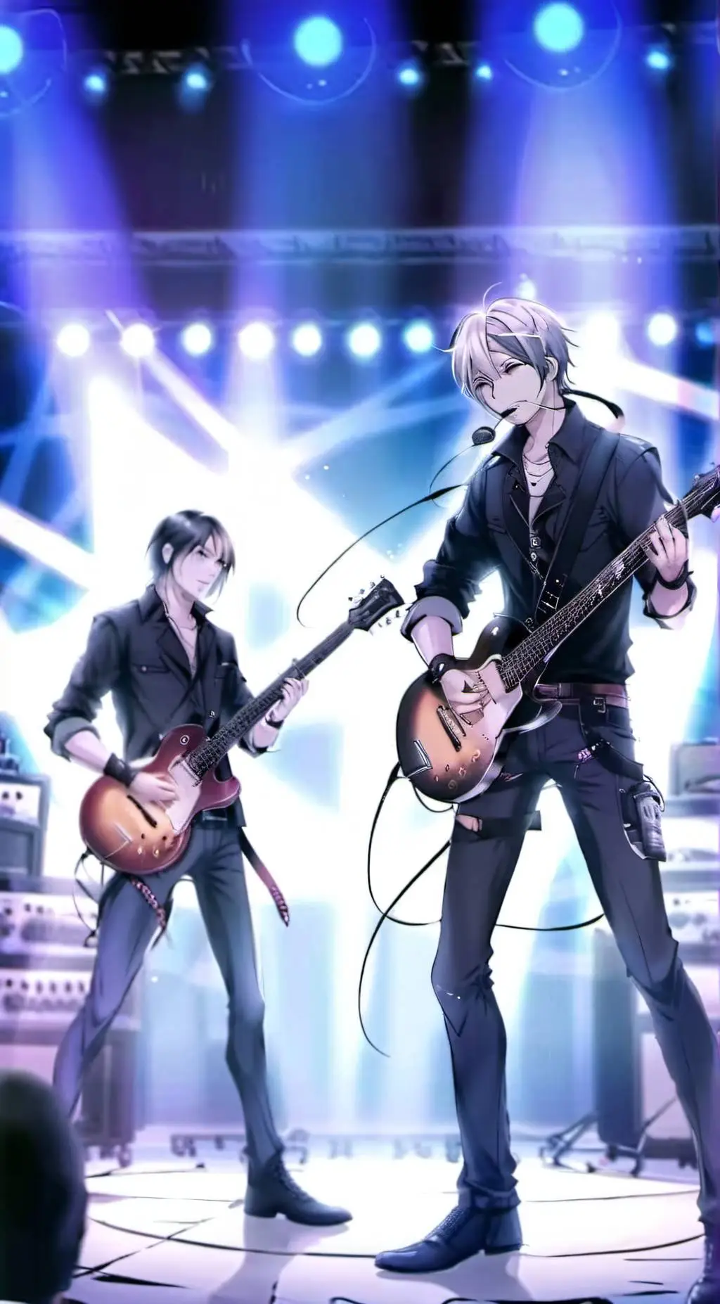 ai character: Rowman & Rei background