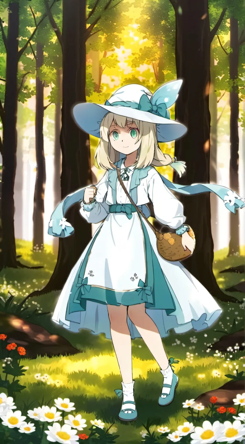 ai character: Lilly  background