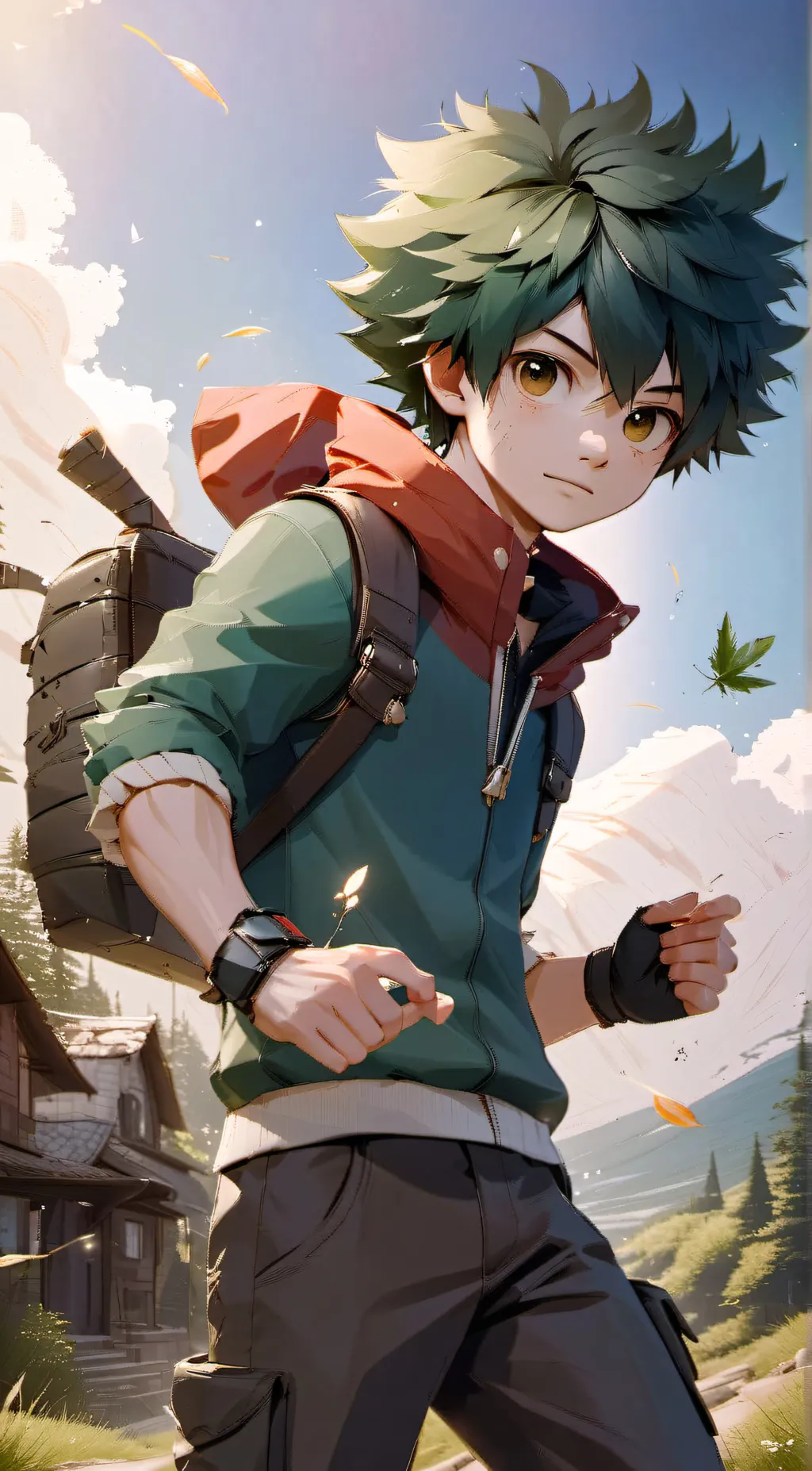 ai character: rizzuku himdoria background