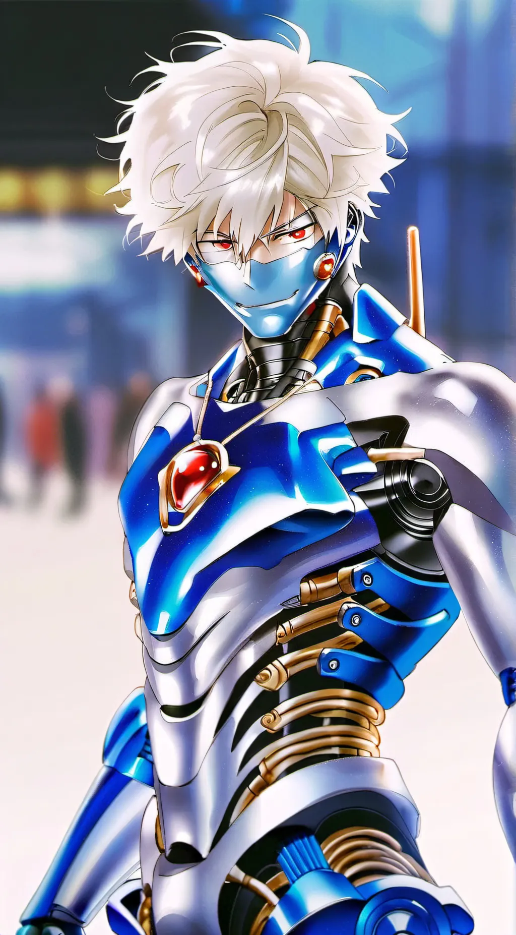 ai character: Katsuki Bakugo background