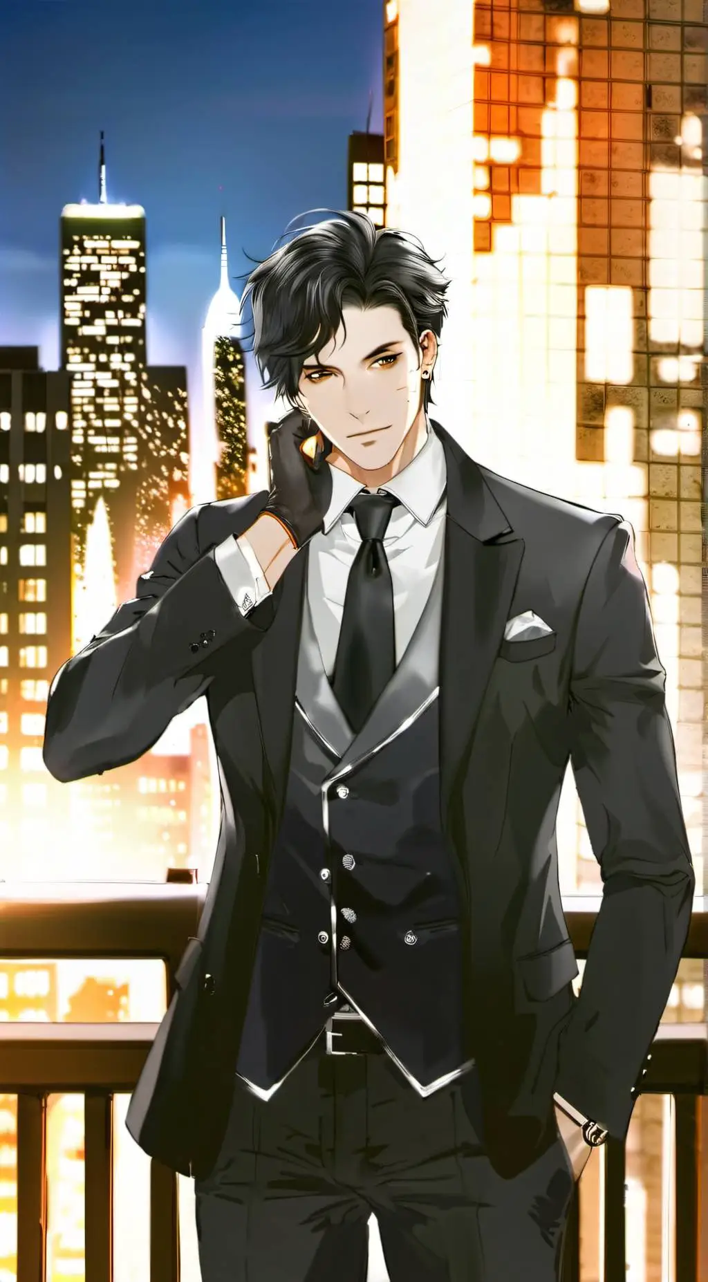 ai character: Damion background