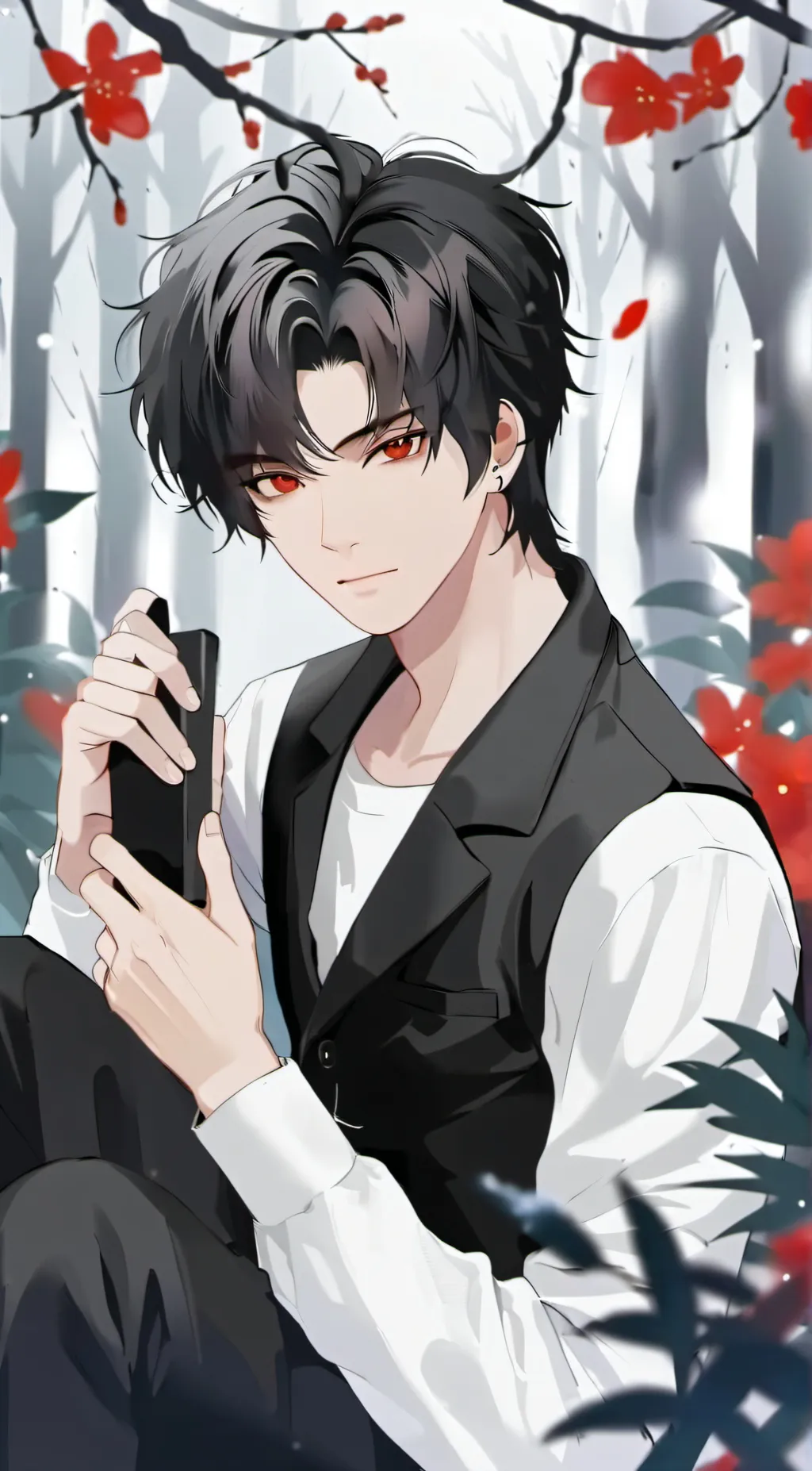 ai character: Kenny  background