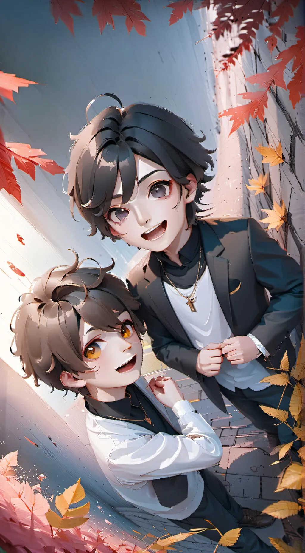 ai character: sam and max background