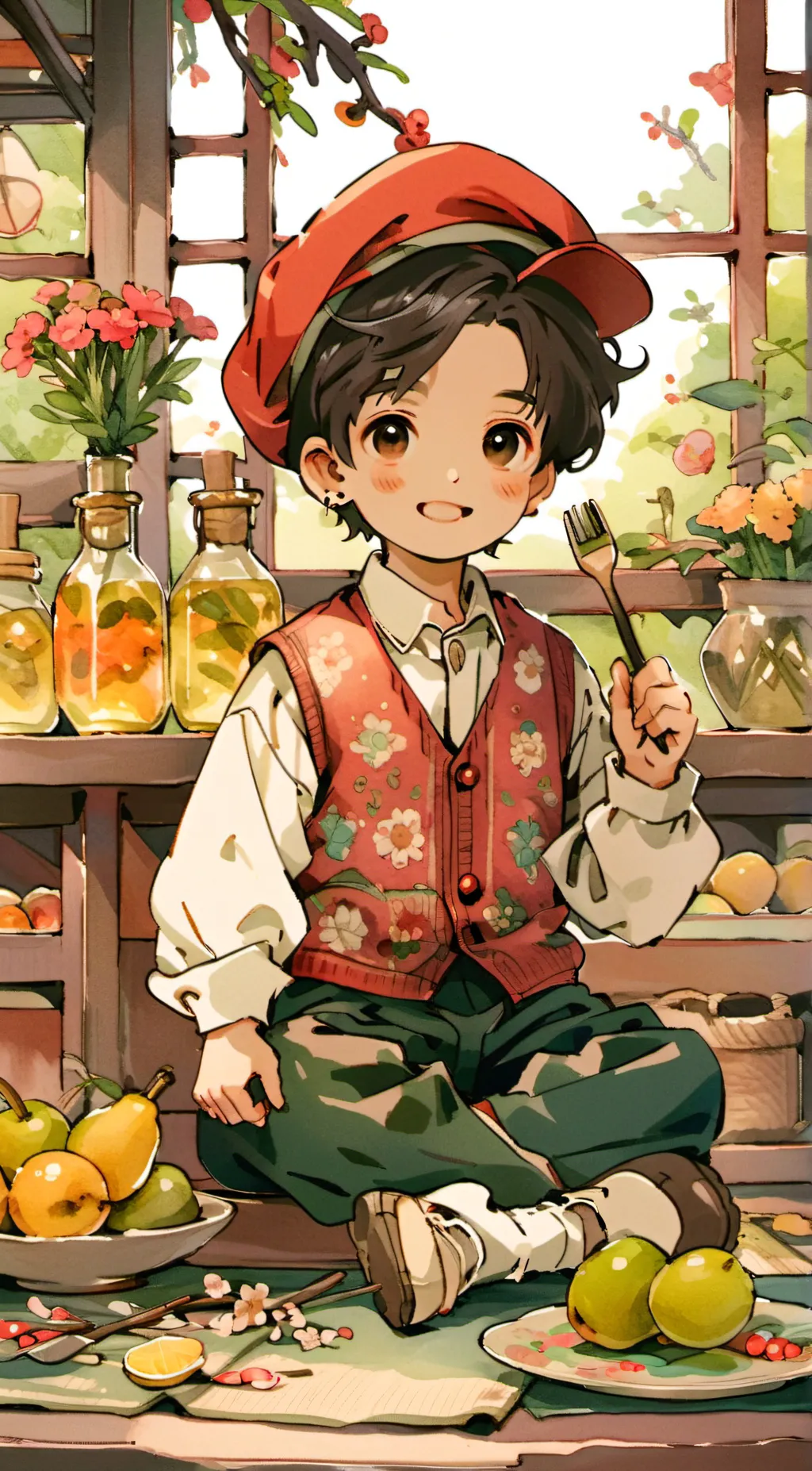 ai character: Nick background