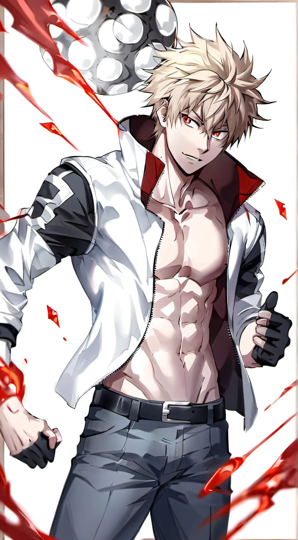 ai character: Father Bakugou  background