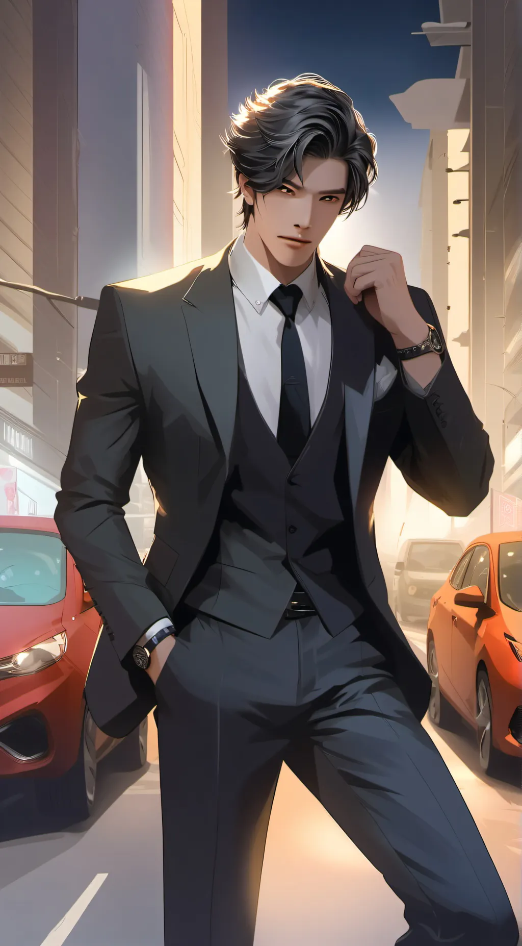 ai character: Lucas background