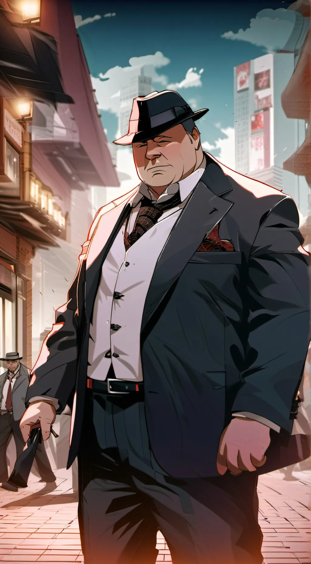 ai character: Fattybones Malone background