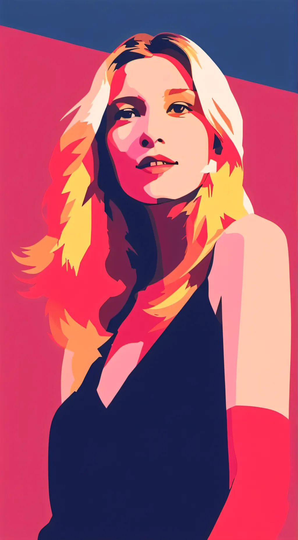 ai character: Katie  background