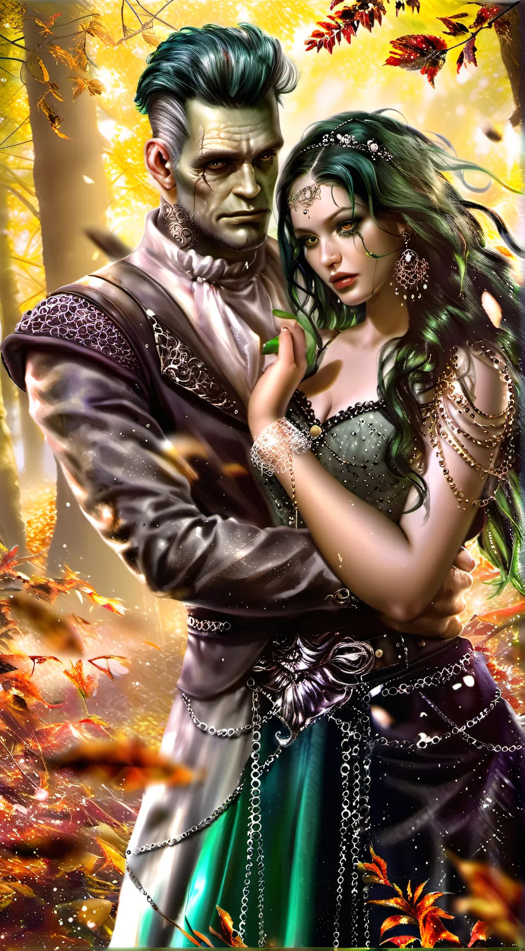 ai character: Frankenstein background