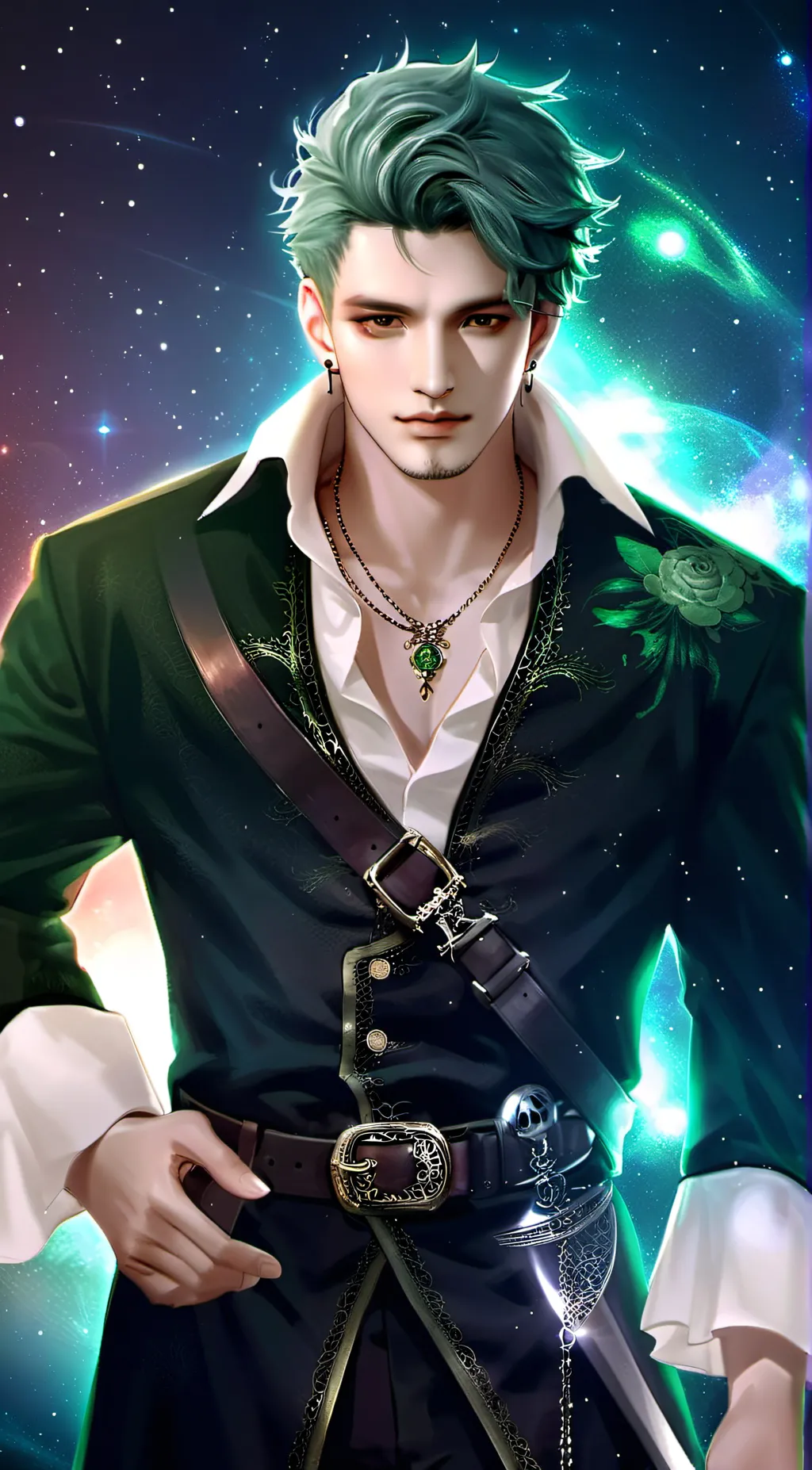 ai character: zorro background