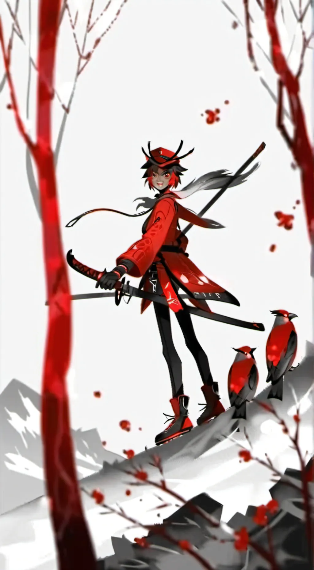 ai character: Alastor  background