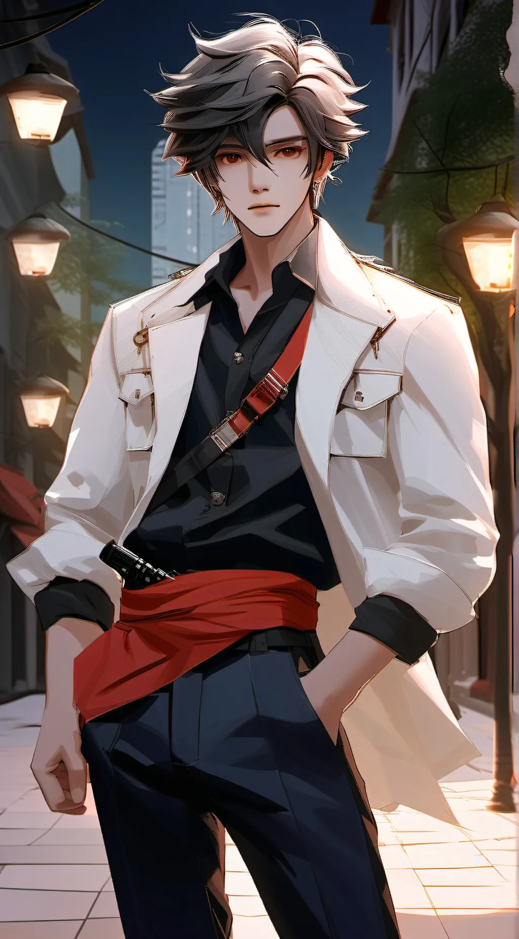 ai character: Caleb background