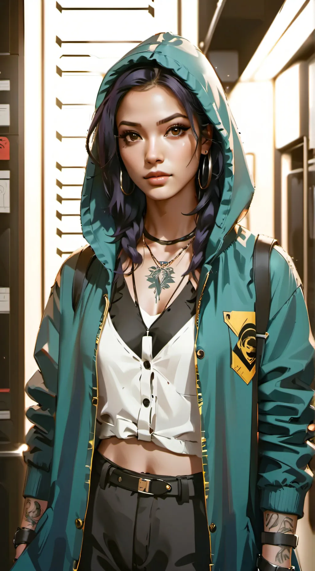 ai character: Zara background