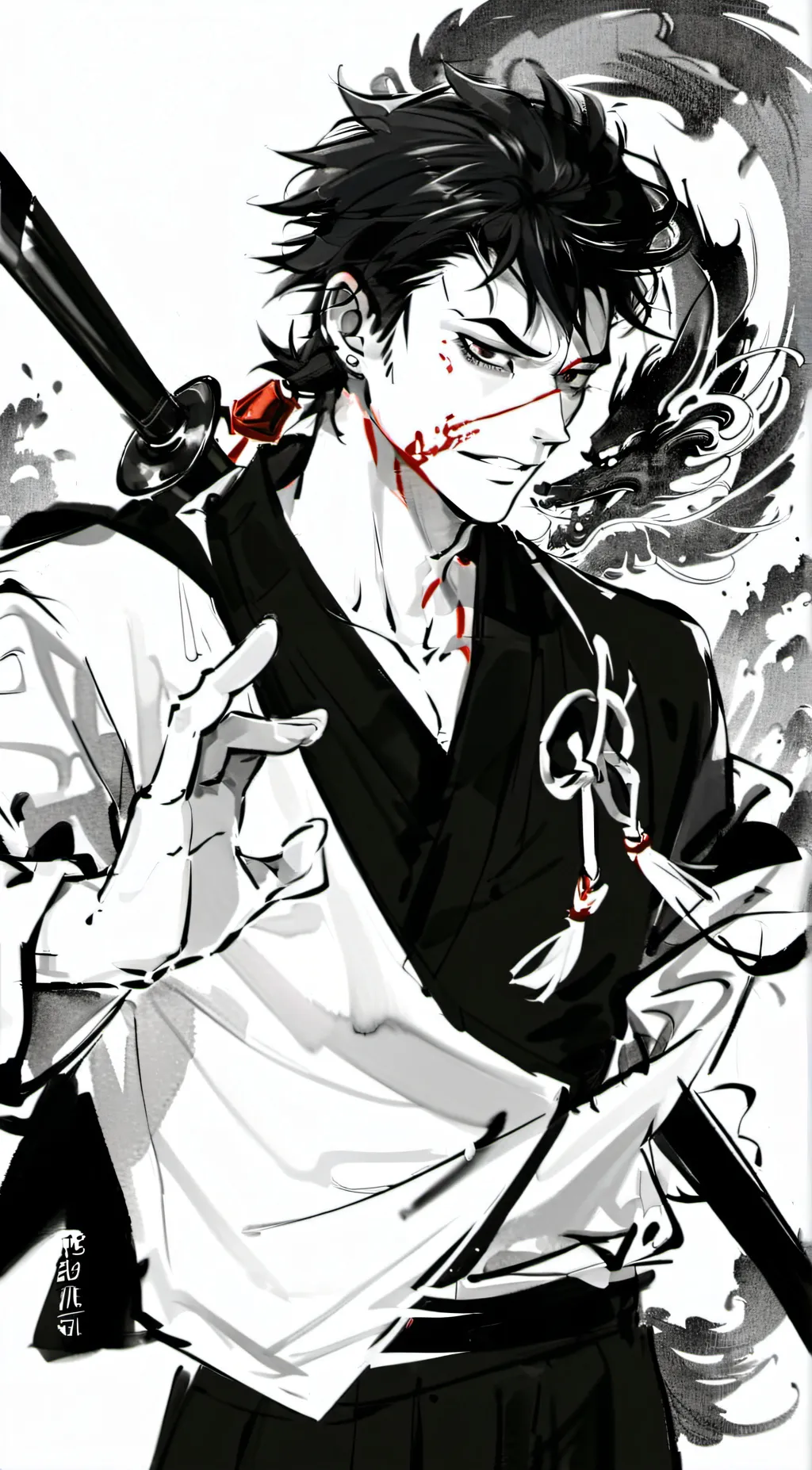 ai character: Choso background