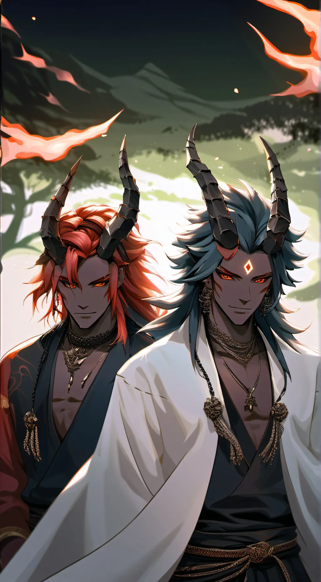 ai character: lover or bad end? background