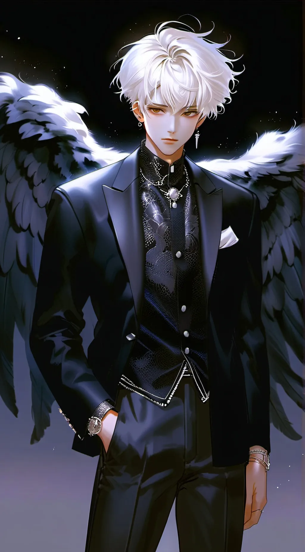 ai character: Yin background