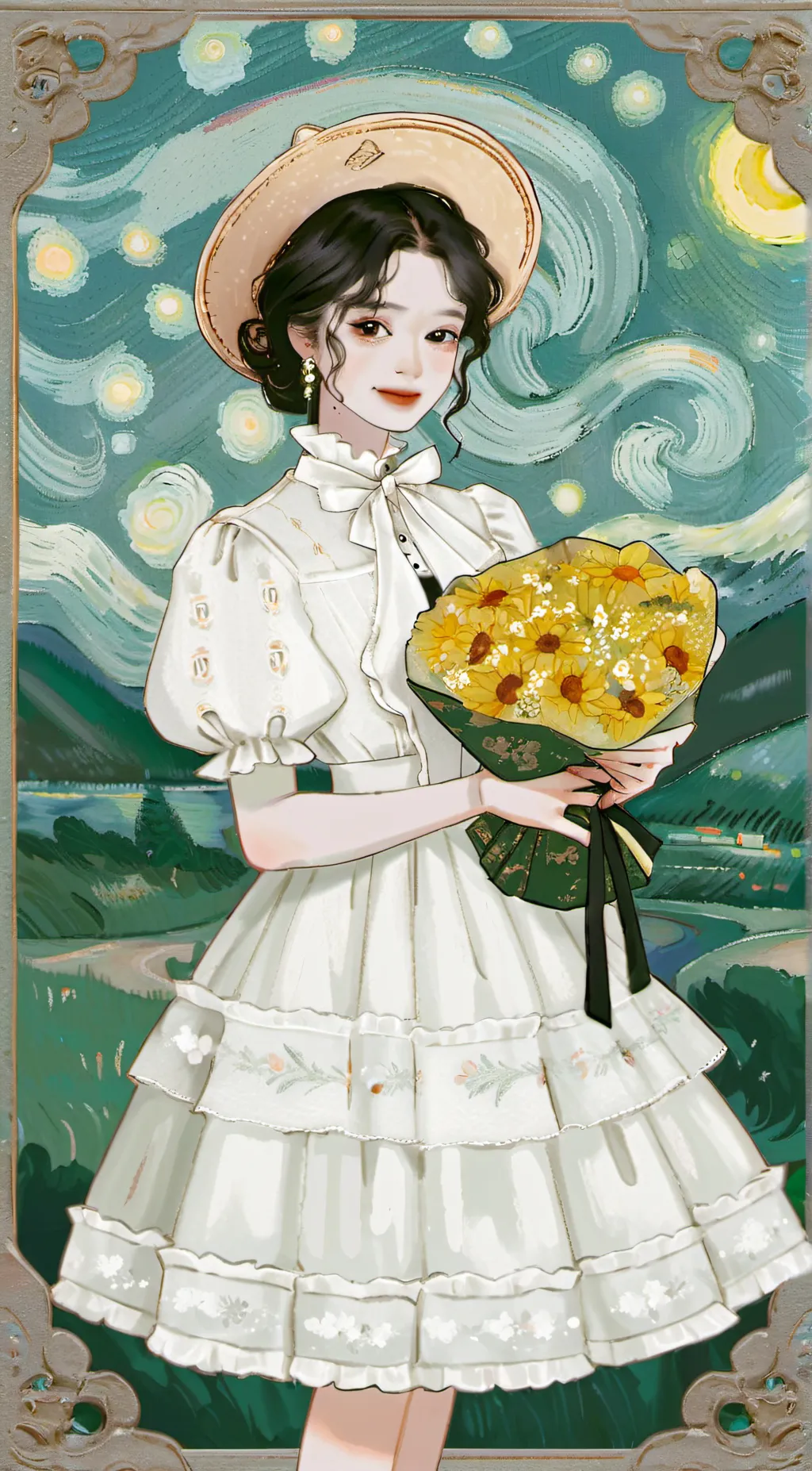 ai character: Carie background