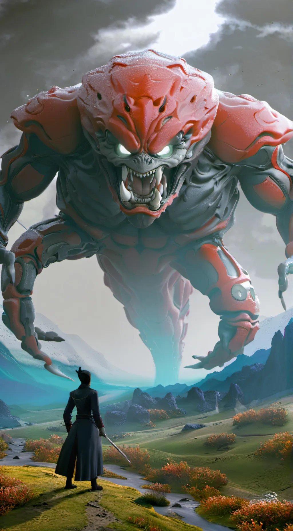 ai character: estúdio trigger  background