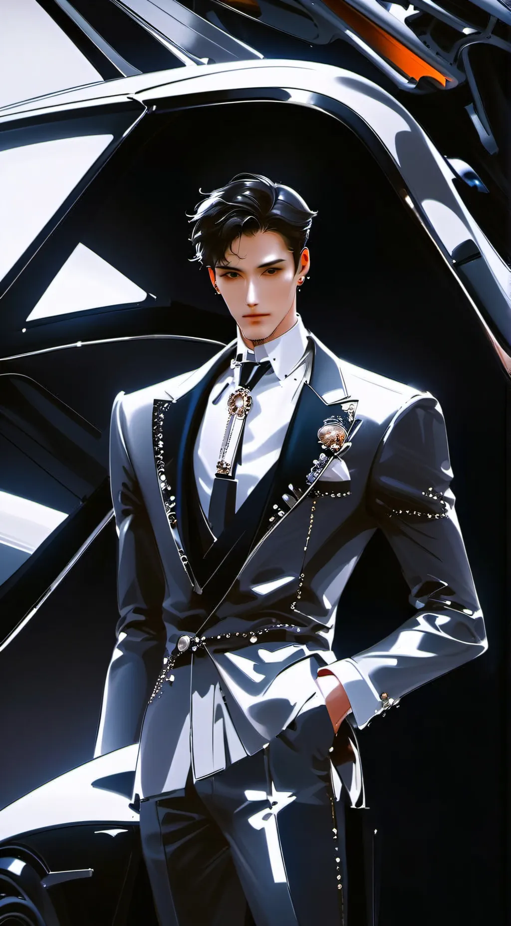 ai character: hunter background