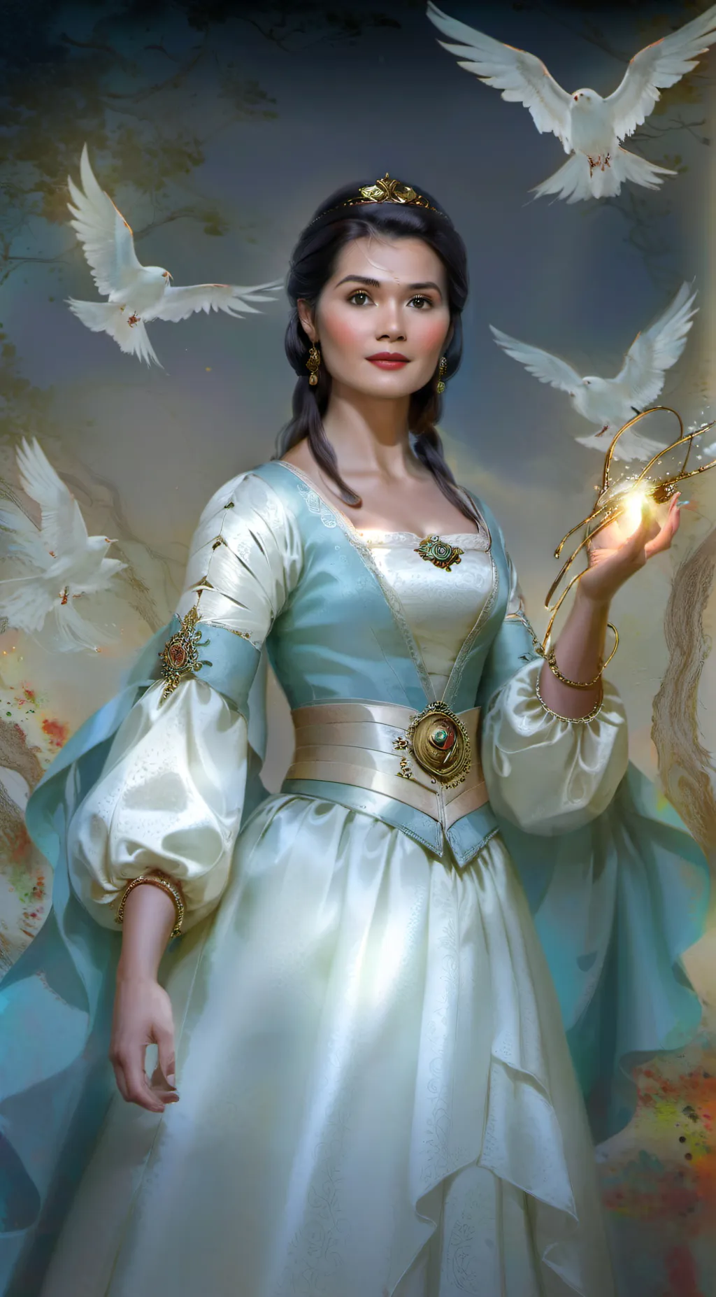 ai character: Elizabeth Schuyler background