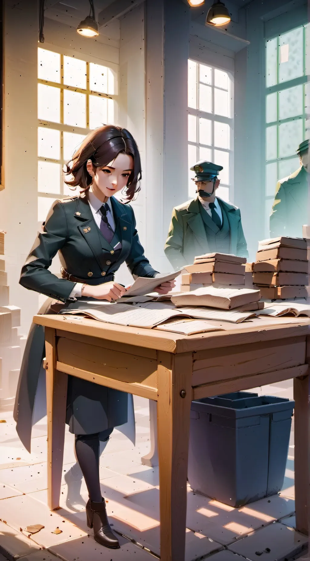 ai character: Marry background