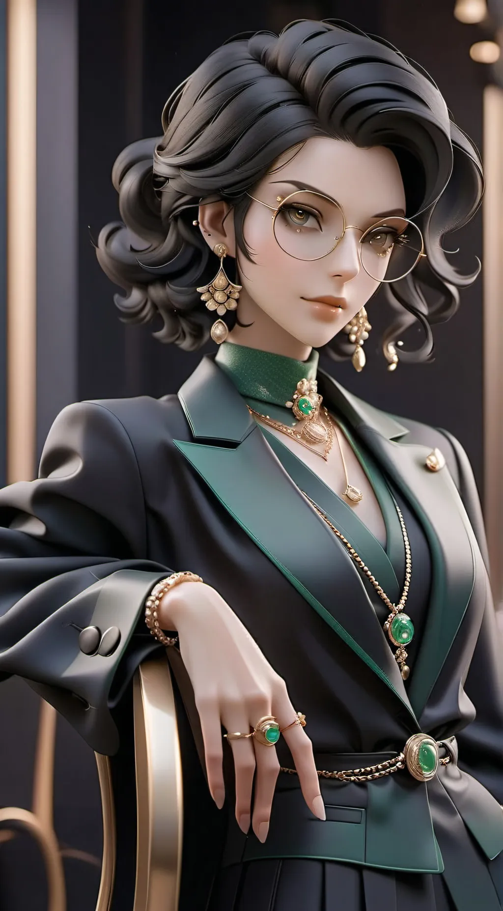 ai character: Jasmine background