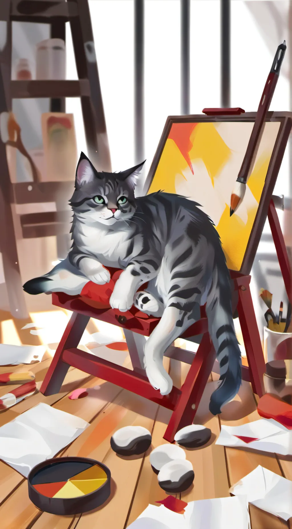 ai character: y?vuvyf4z3z3dtc6f6 background