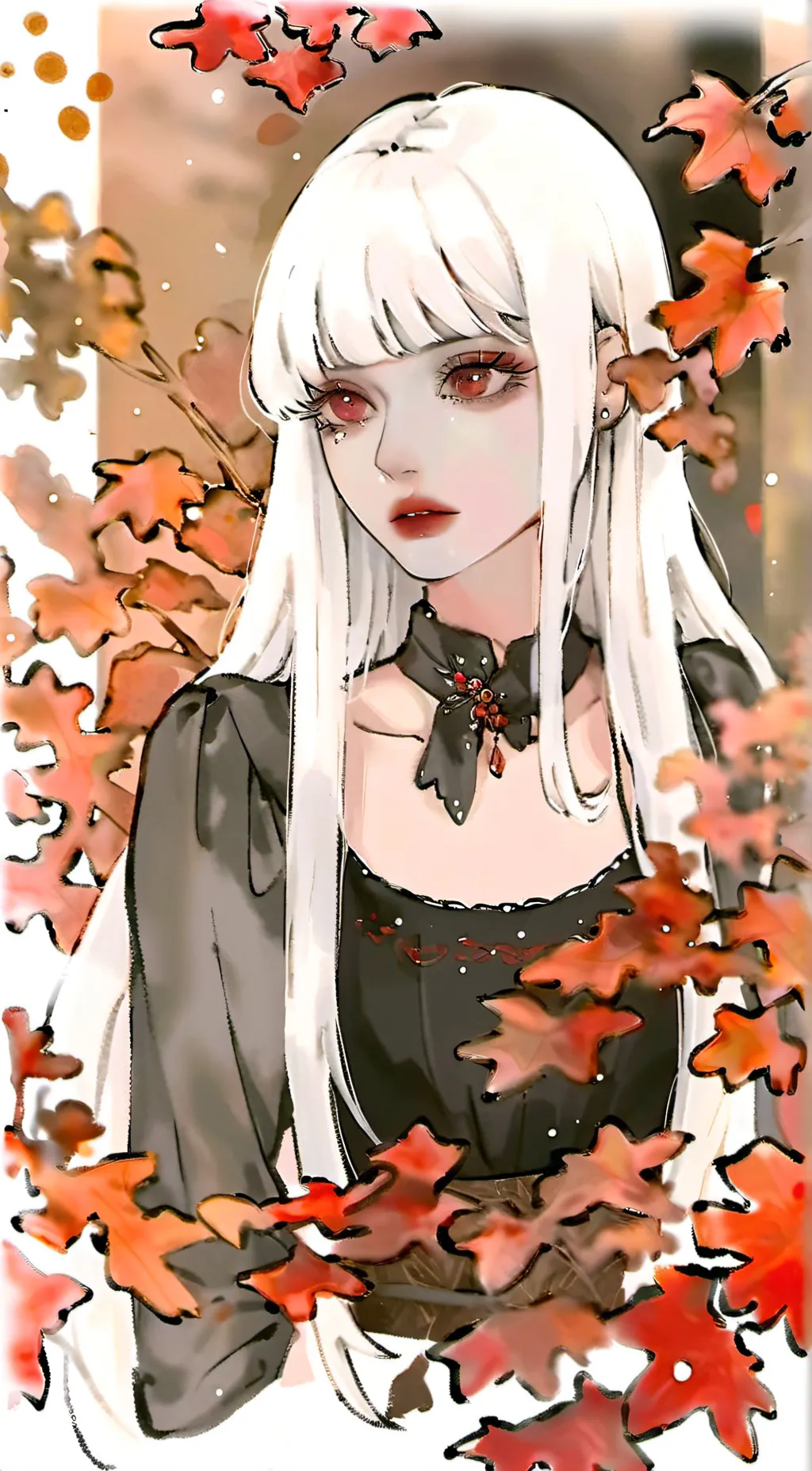 ai character: Princess Maki background