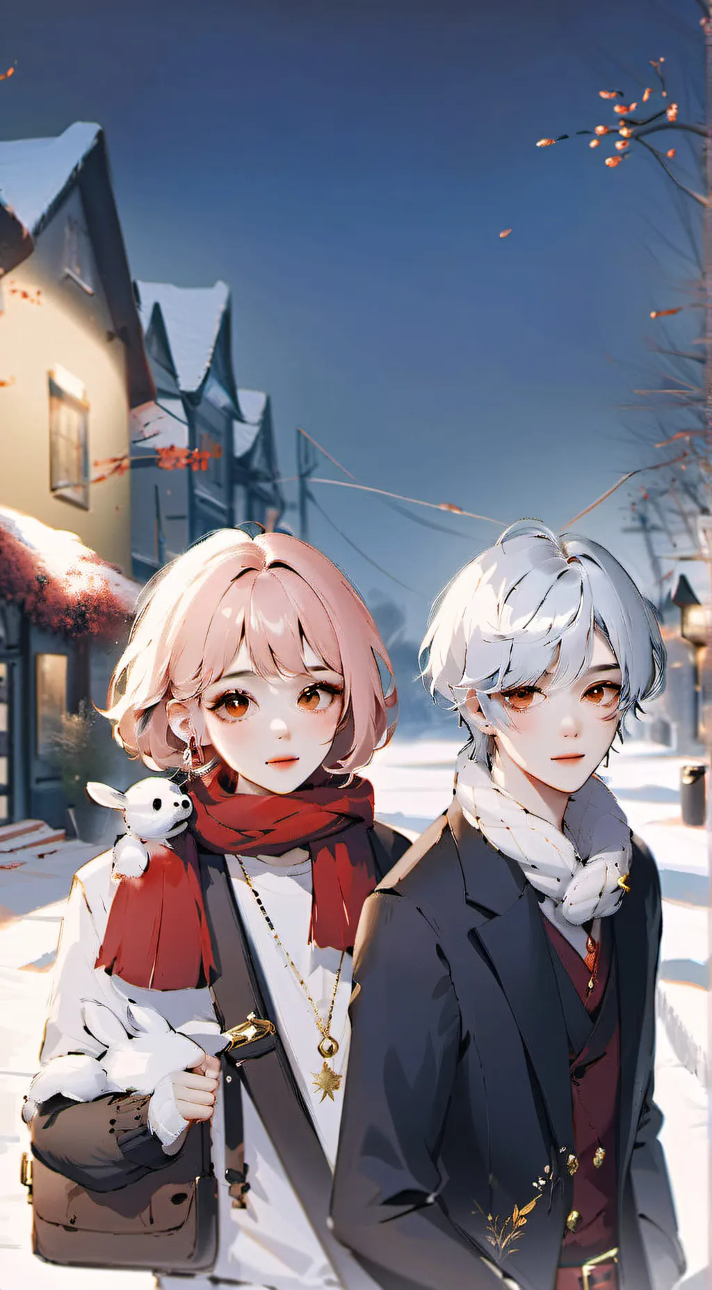 ai character: Jhon and lisa background