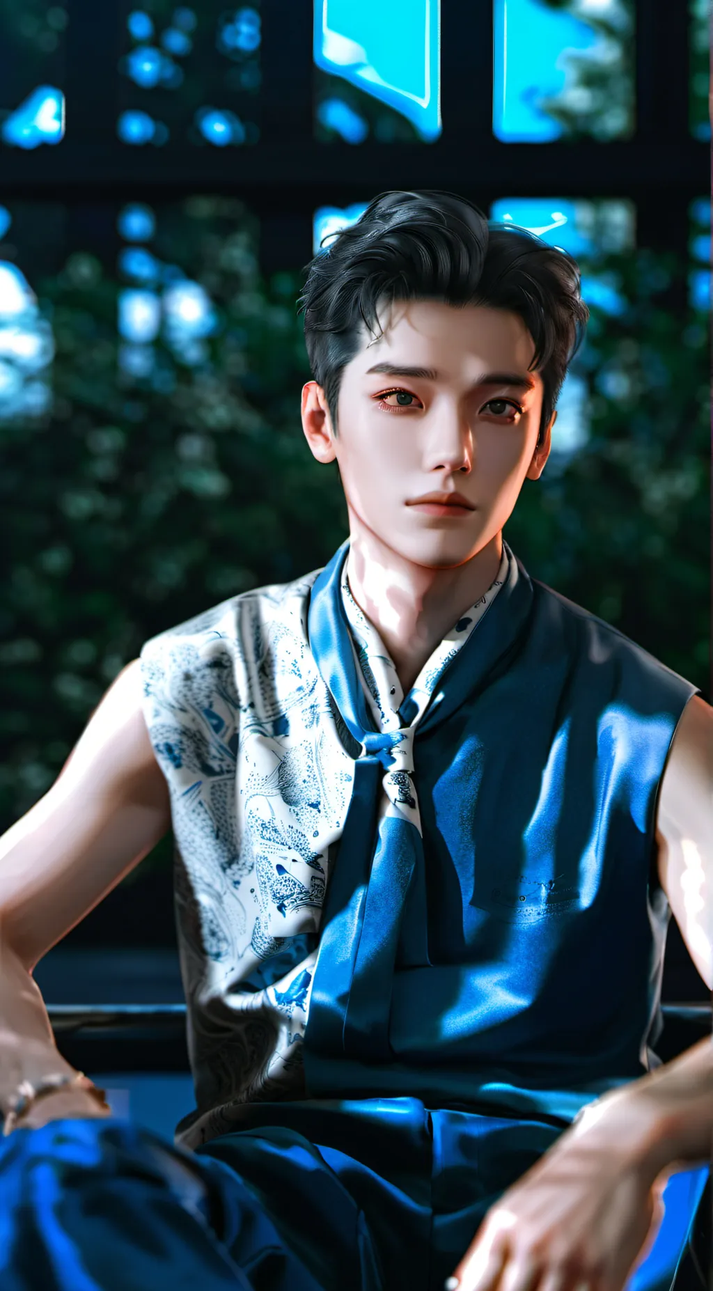 ai character: conner background