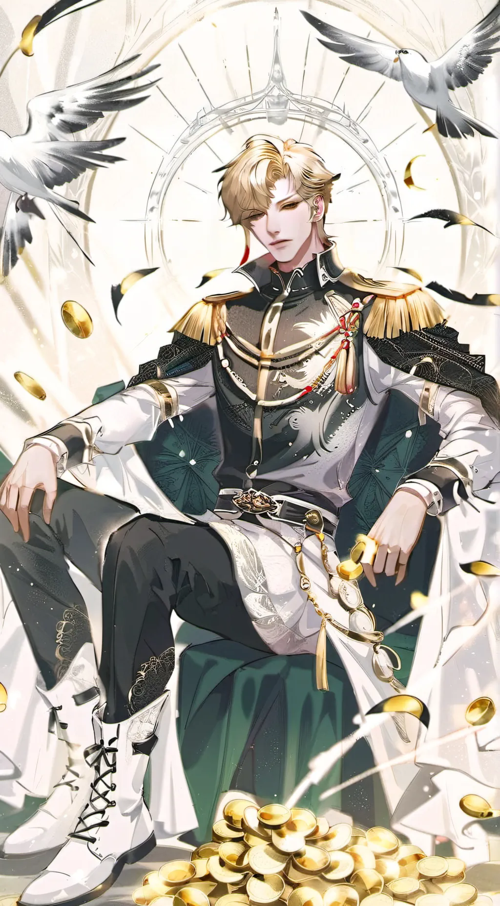 ai character: Prince Adam background