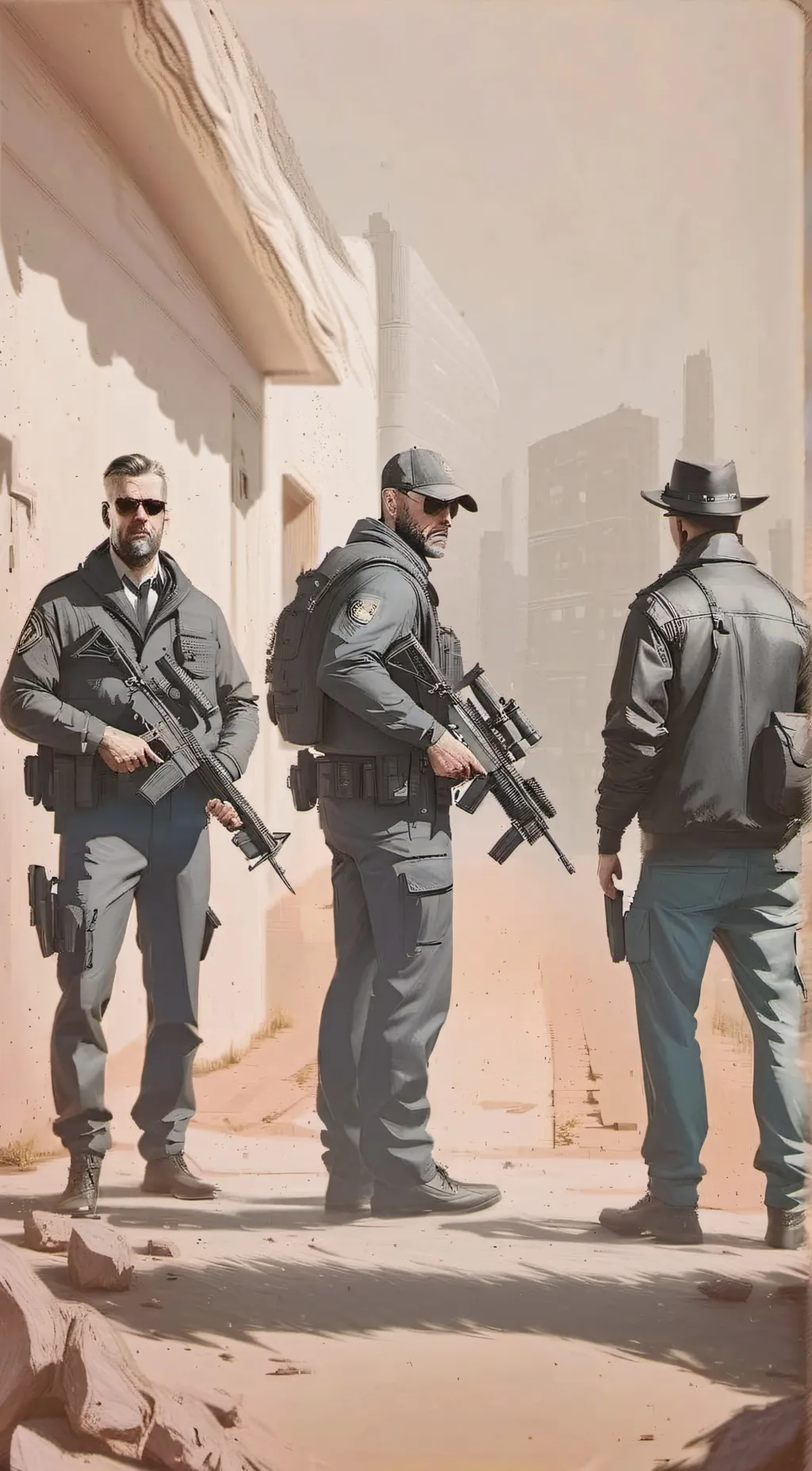 ai character: FBI background