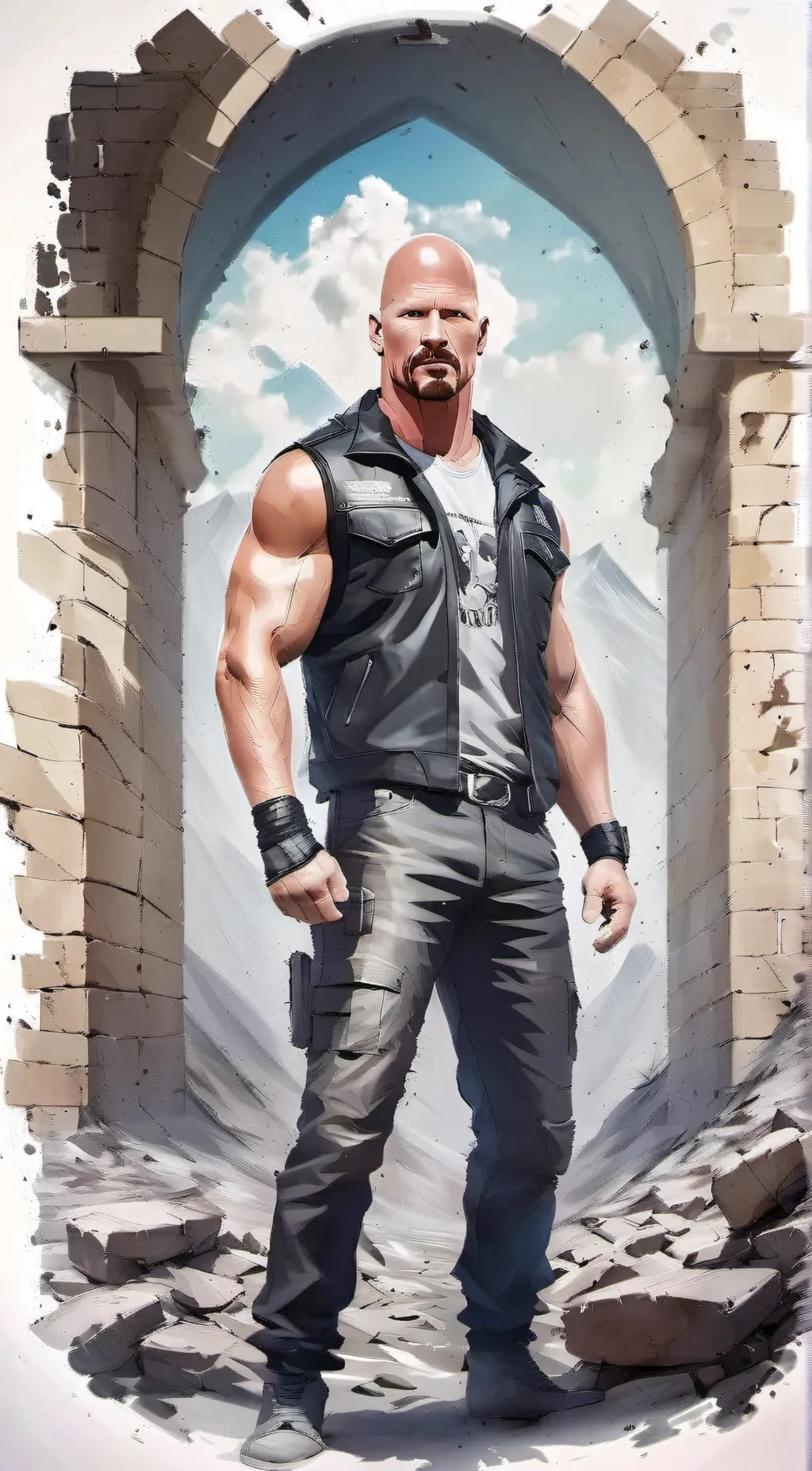 Talkie AI - Chat with Steve Austin