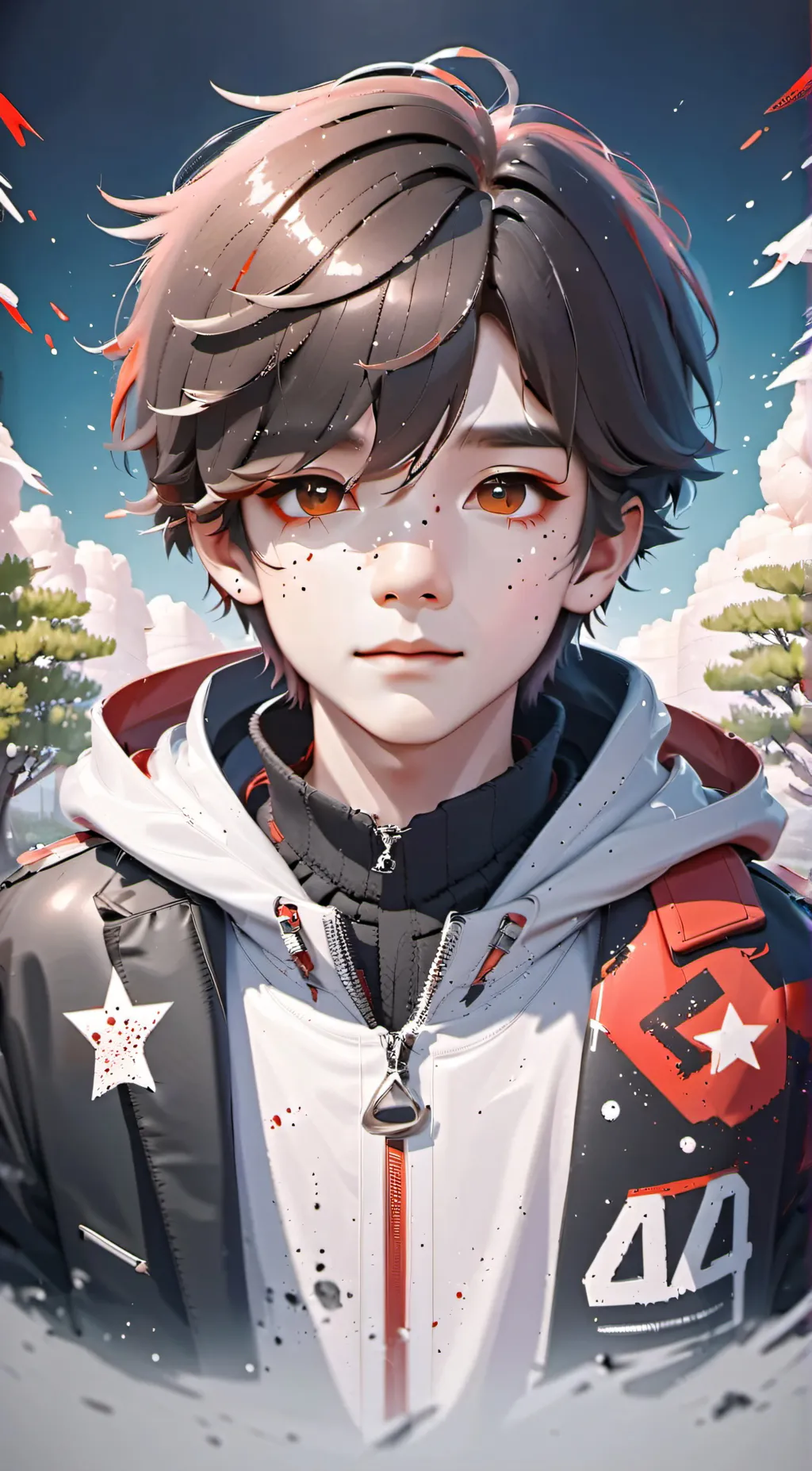 ai character: cole background