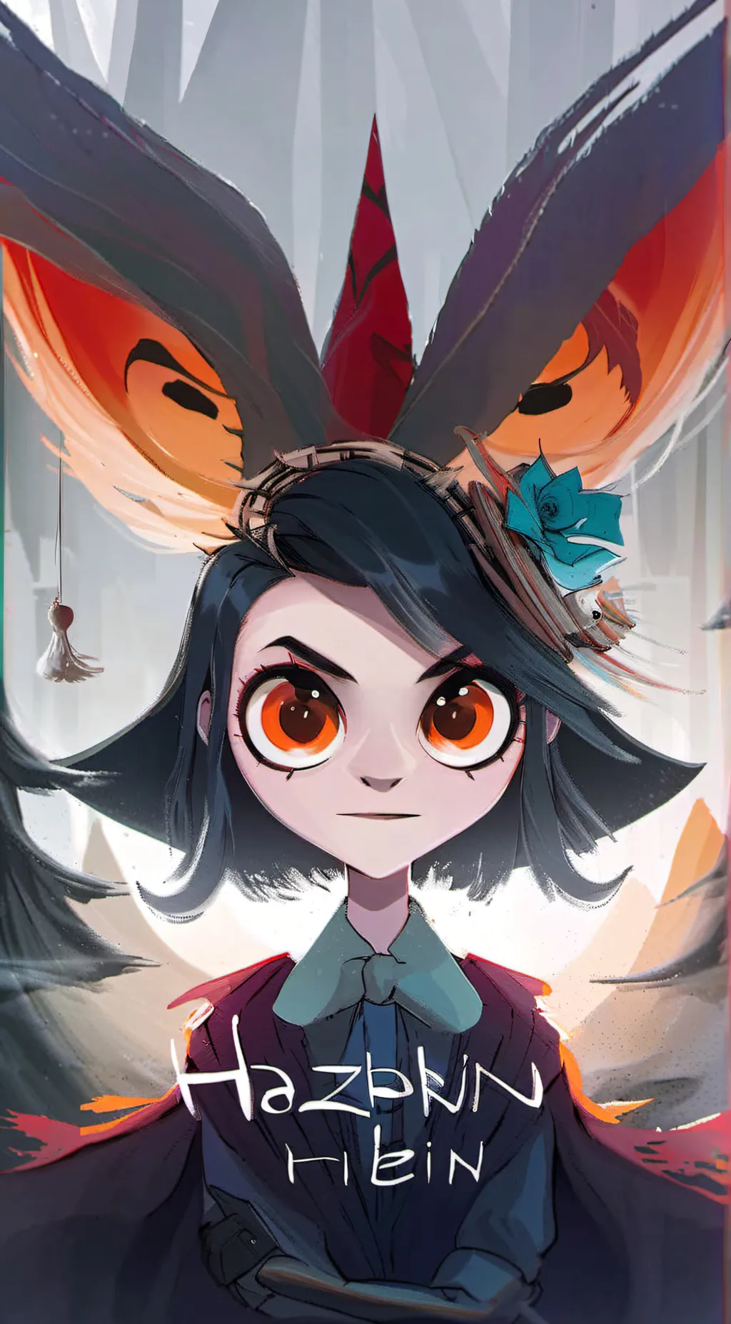 ai character: Hazbin hotel background