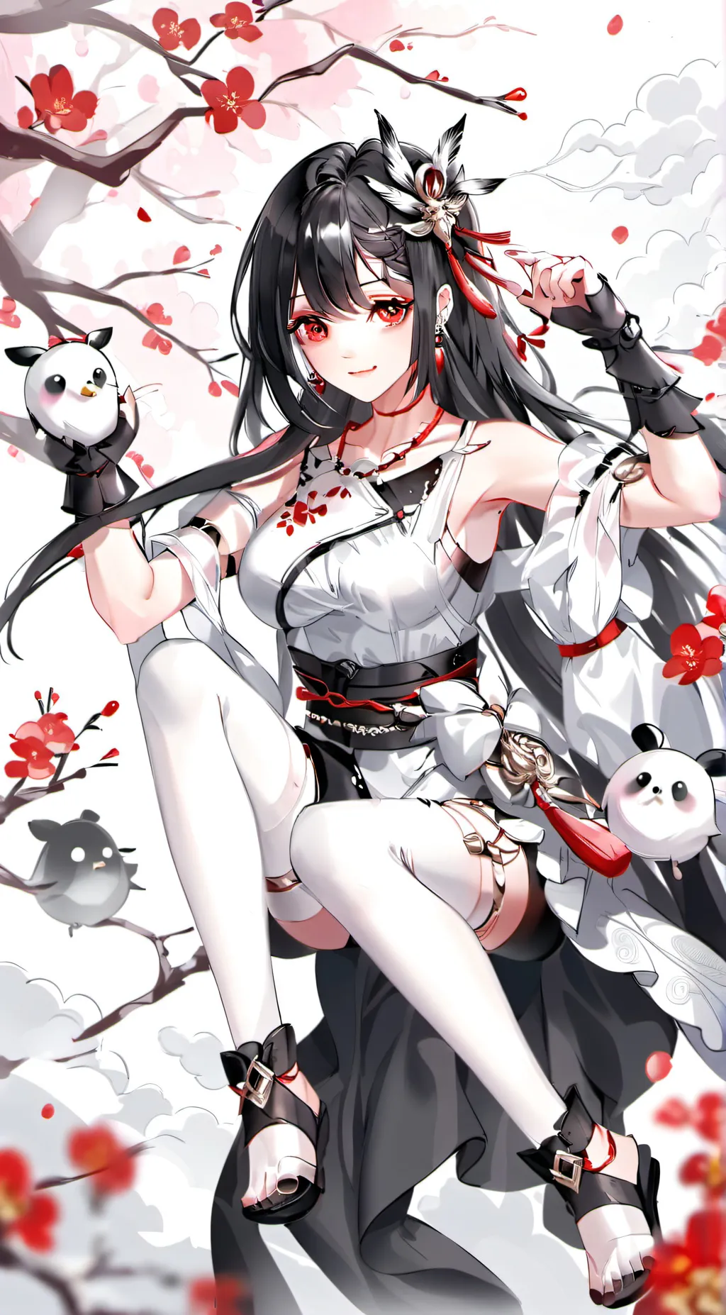 ai character: Fasseca Frinda°° background