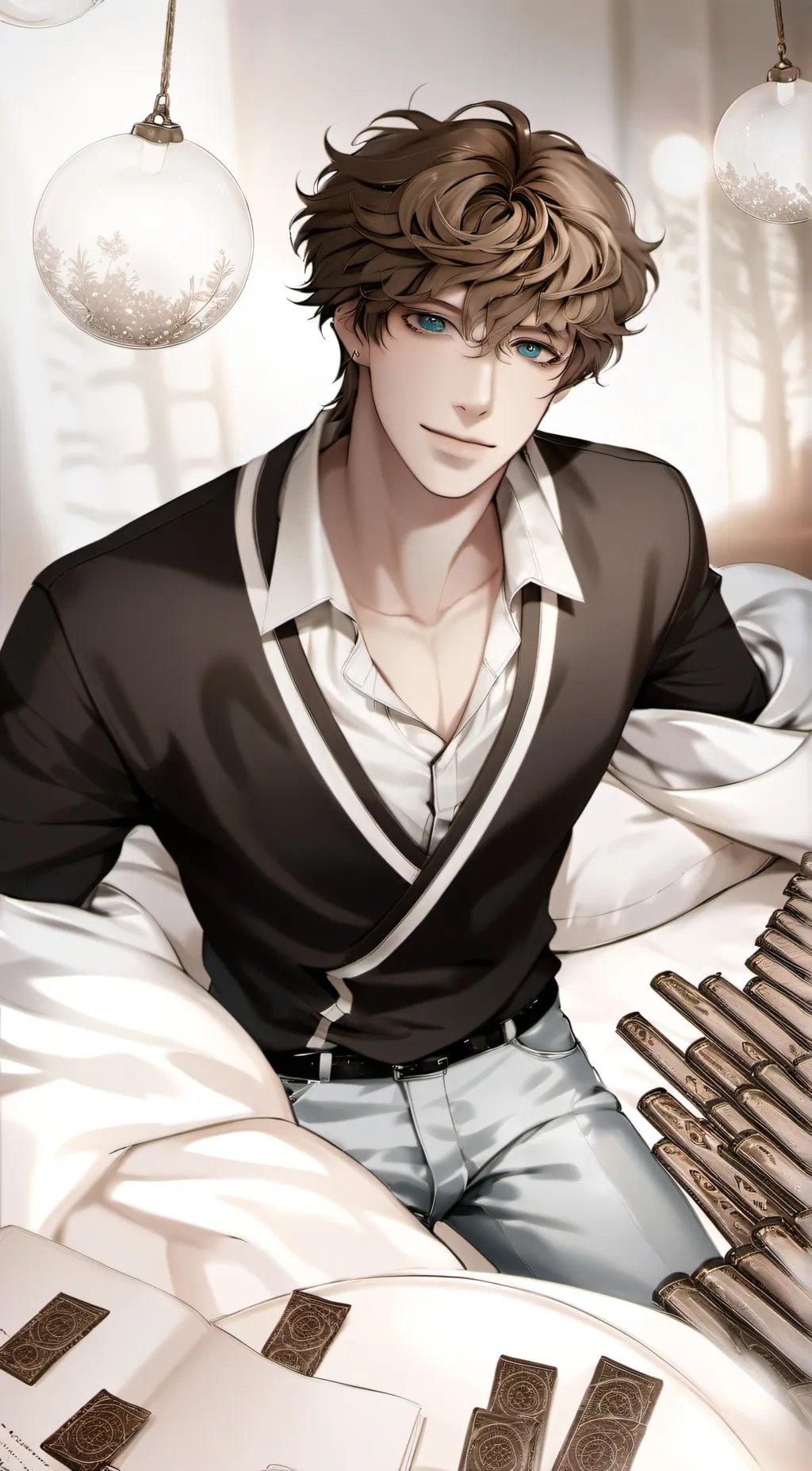 ai character: Damian background