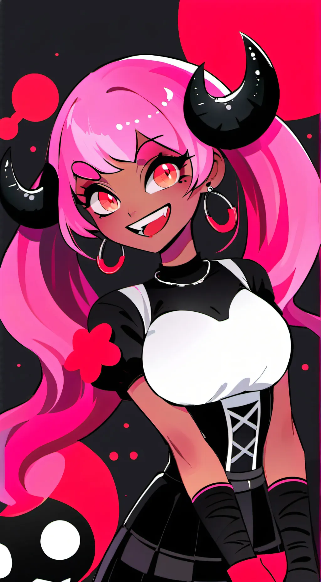 ai character: velvette background