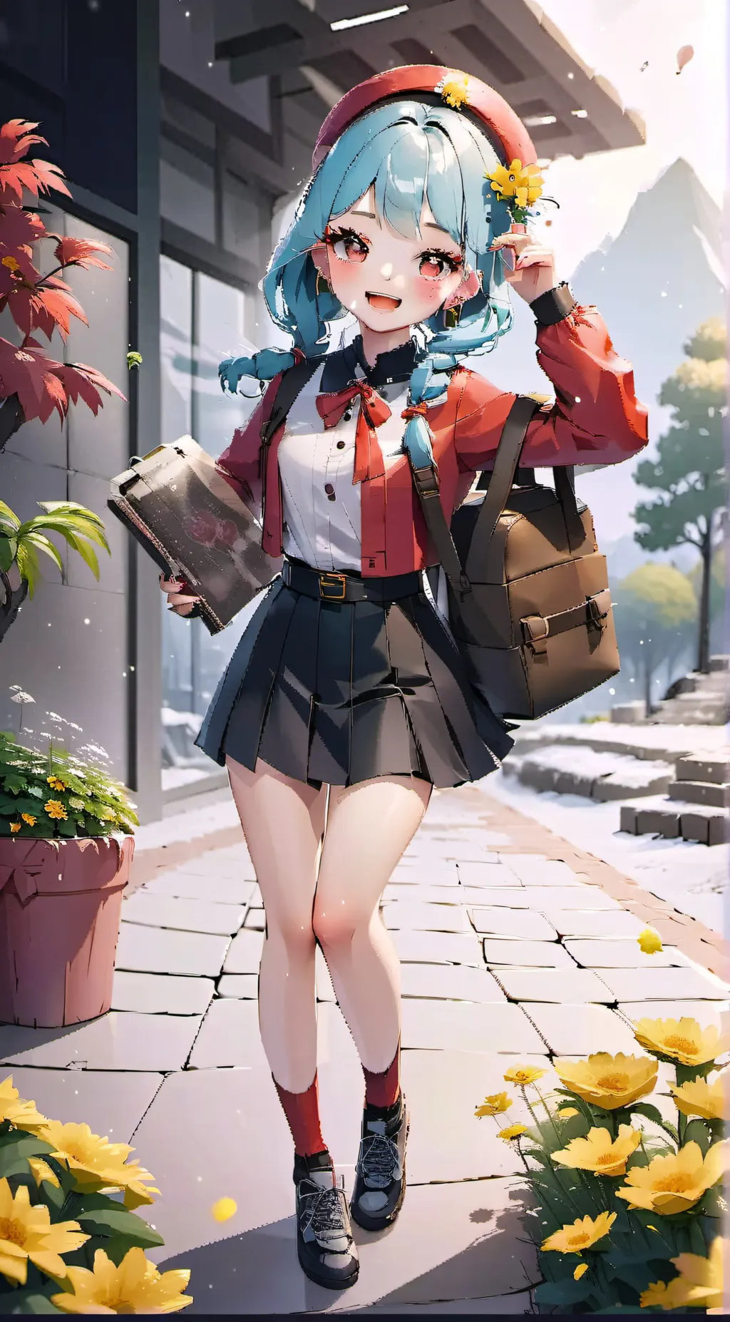 ai character: emma background