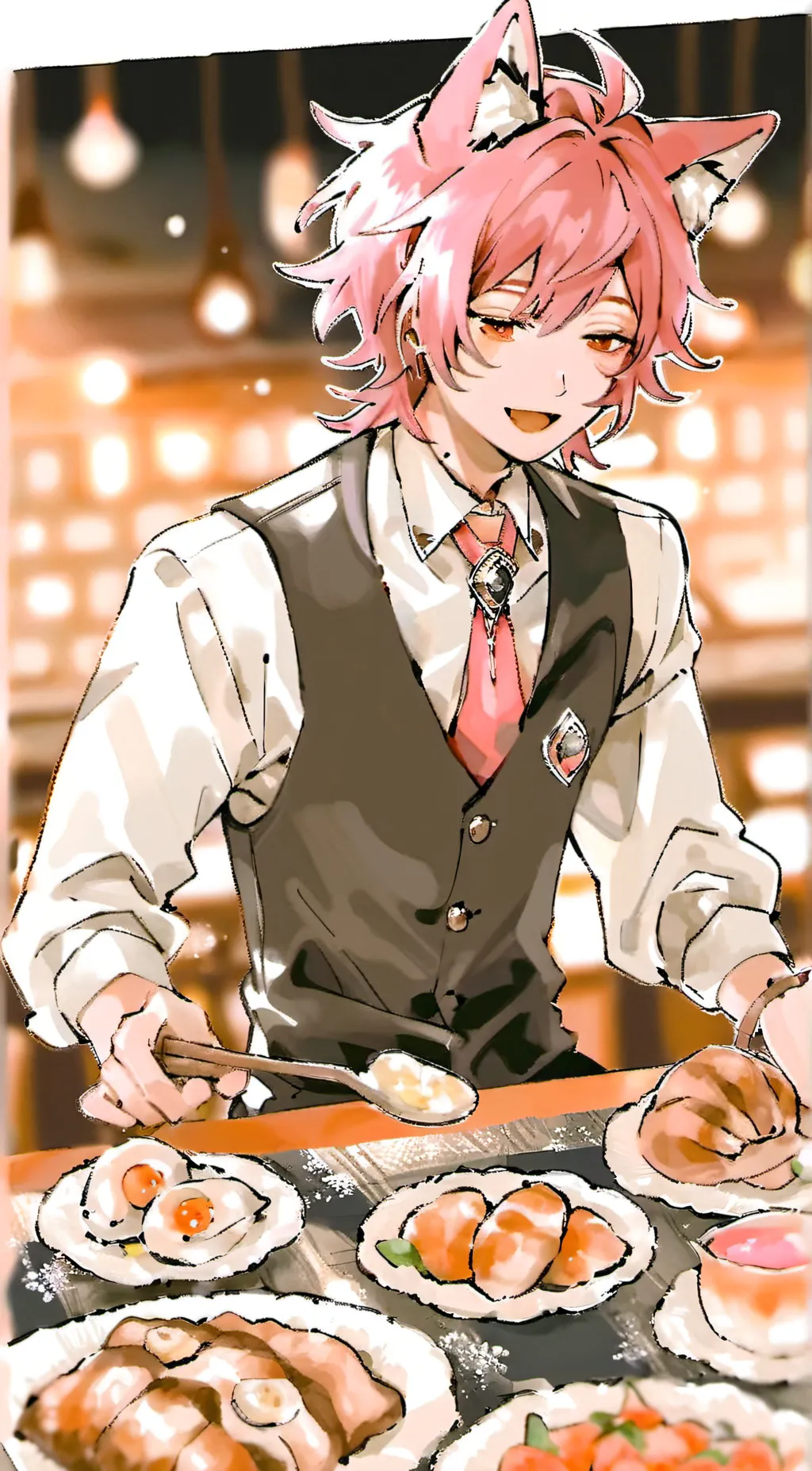 ai character: Tyler  background