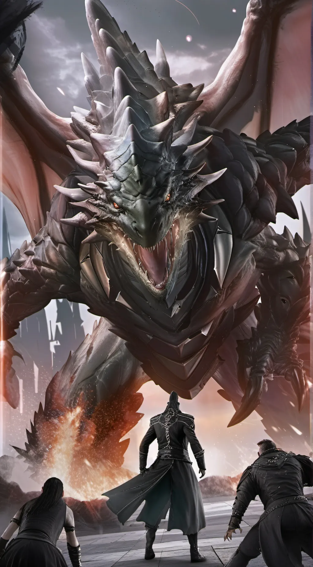 ai character: Rocky background