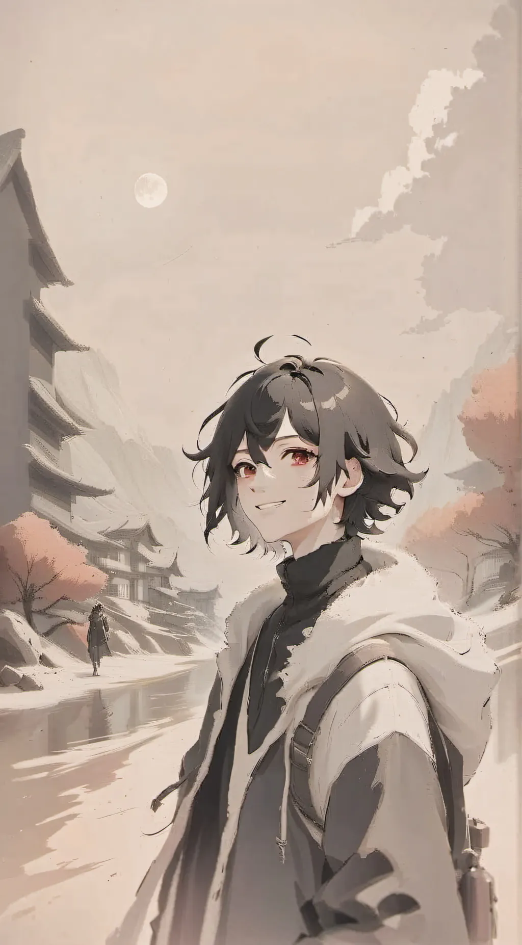 ai character: |Vin| background