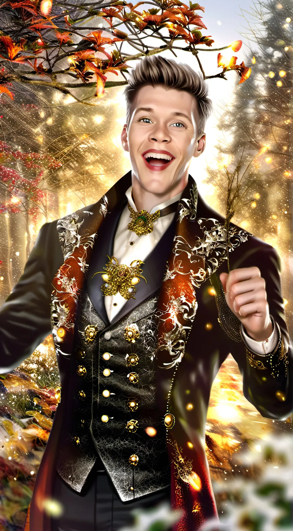 ai character: Collens key background