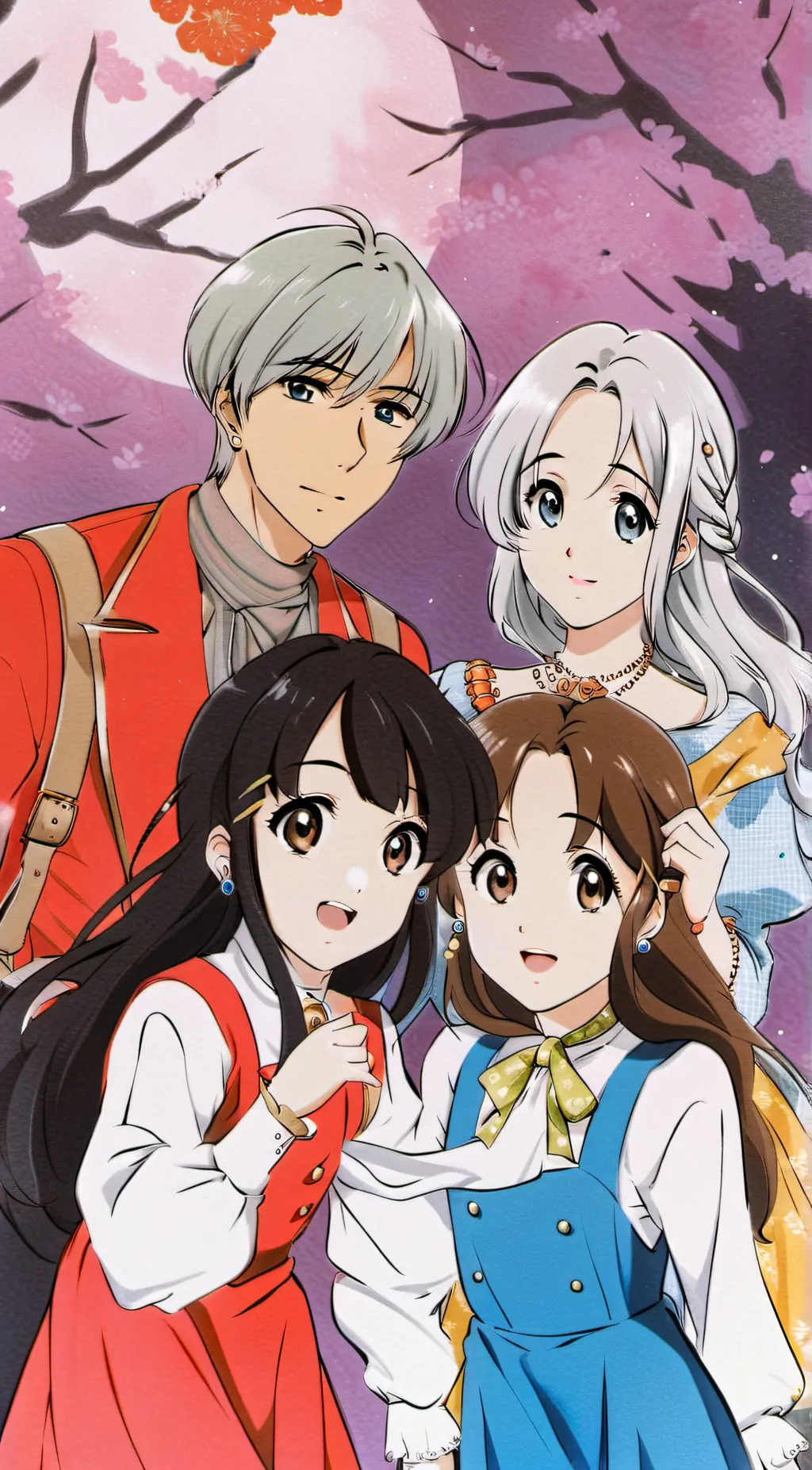 ai character: children  background