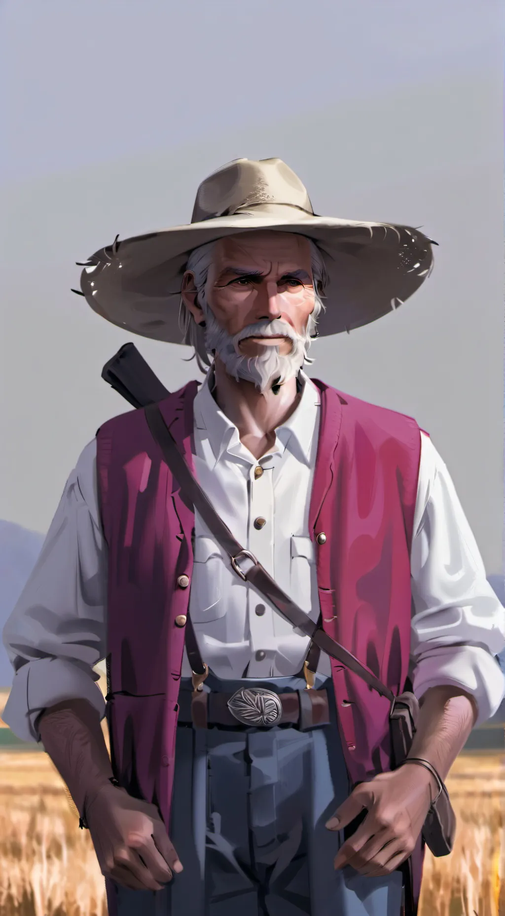 ai character: Abernathy background